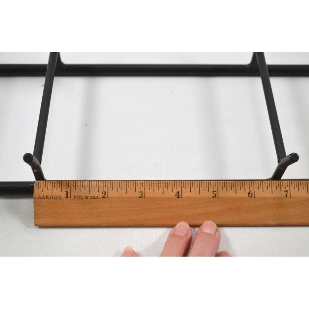 Longaberger 1997 Black Wrought Iron Sleigh Runner 16.5